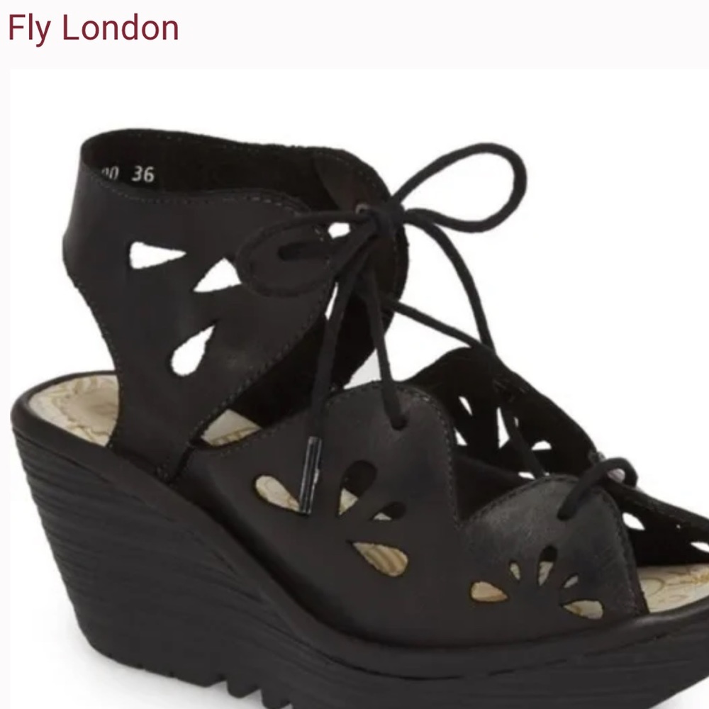 COPY - Fly London Yote828 Wedge  Sandal
